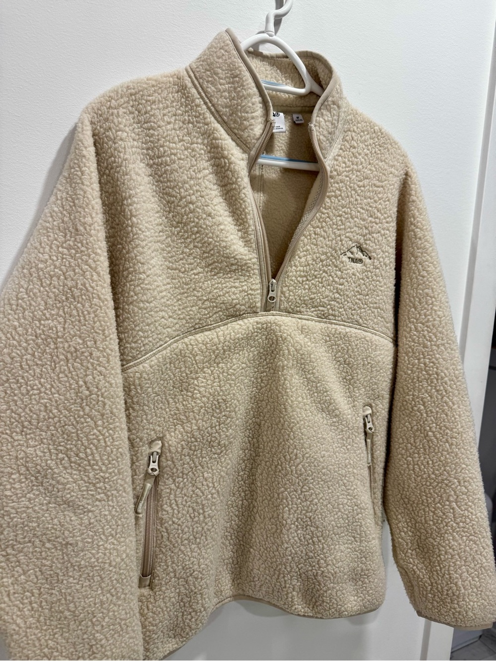 Aritzia TNA Polartec® Thermal Pro™ Highlands Hip Mockneck 1/2 zip (Medium)
